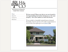 Tablet Screenshot of huginsco.com
